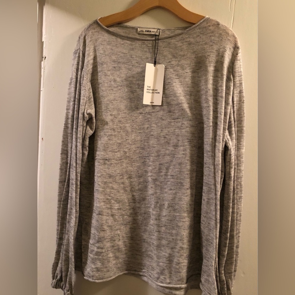 NWT Zara Knit long sleeve small